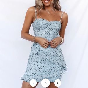 Hello molly mimosa time dress blue